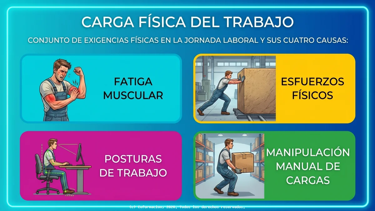 Carga física del trabajo - Coformación