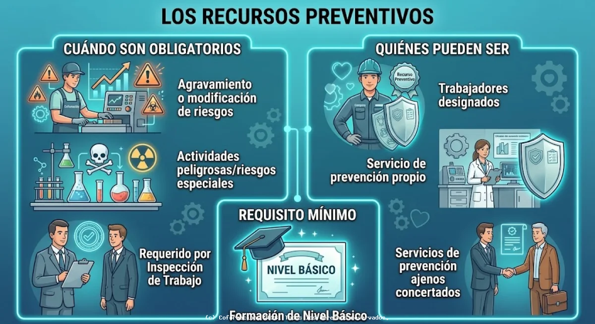 Los recursos preventivos PRL - Coformación