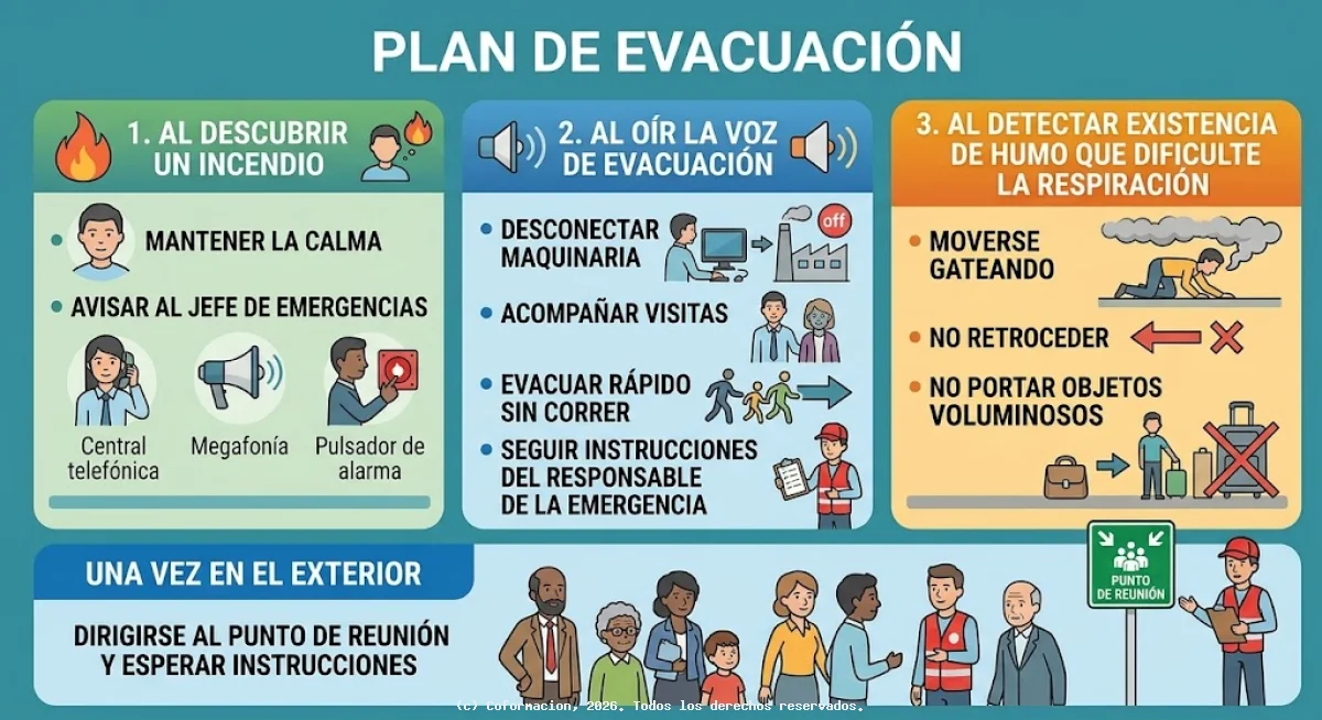 Plan de evacuación - Coformación